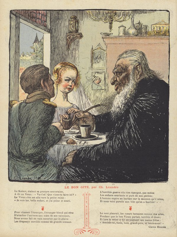 Illustration til Le Rire af Charles Leandre