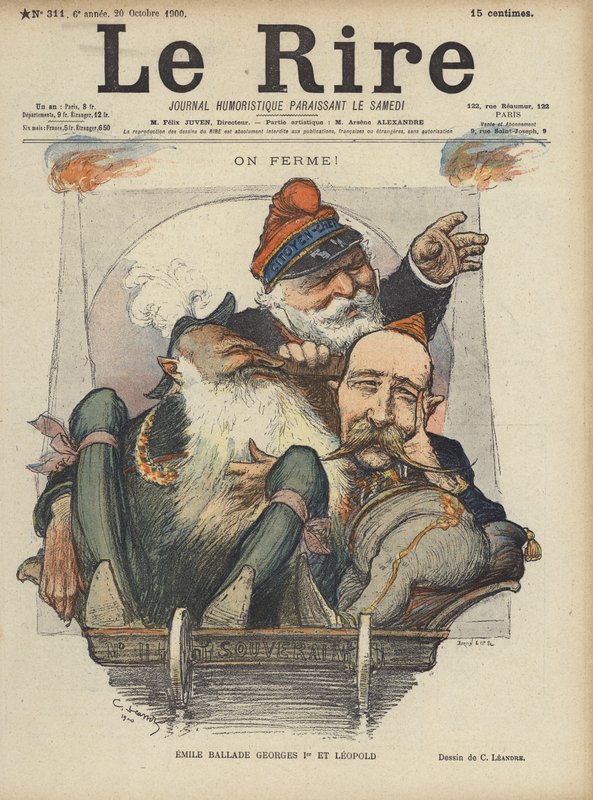 Illustration til Le Rire af Charles Leandre