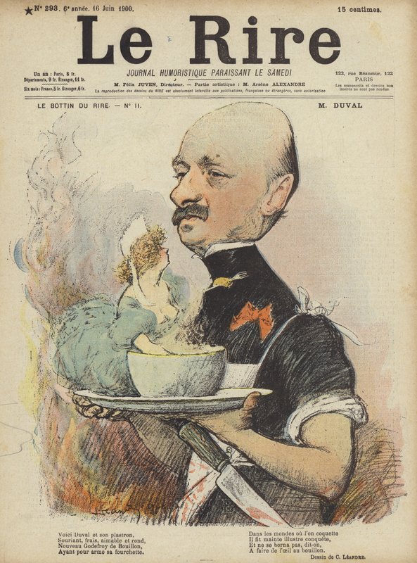 Illustration til Le Rire af Charles Leandre