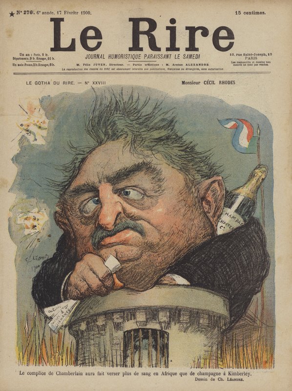 Illustration til Le Rire af Charles Leandre