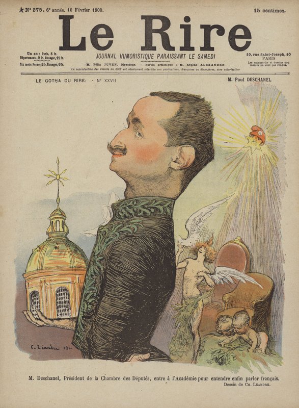 Illustration til Le Rire af Charles Leandre