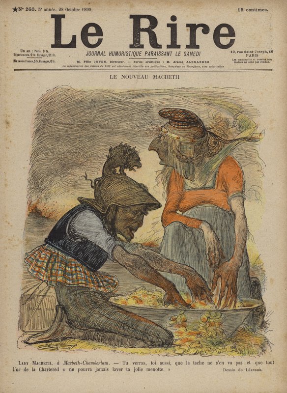 Illustration til Le Rire af Charles Leandre