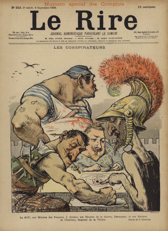 Illustration til Le Rire af Charles Leandre
