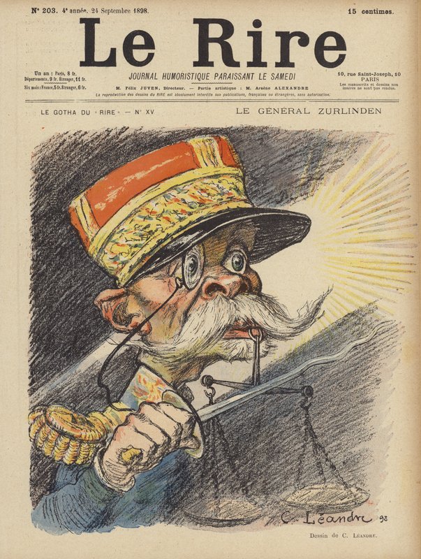 Illustration til Le Rire af Charles Leandre