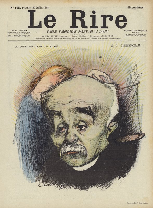 Illustration til Le Rire af Charles Leandre