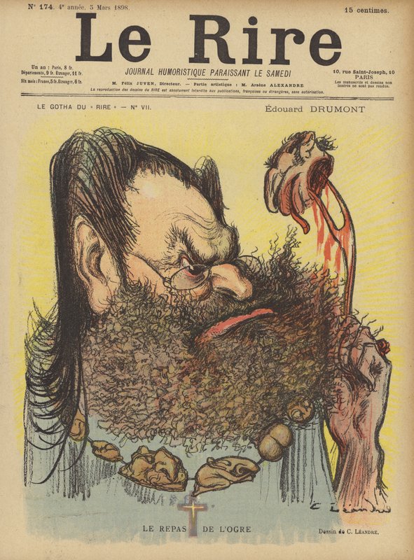 Illustration til Le Rire af Charles Leandre