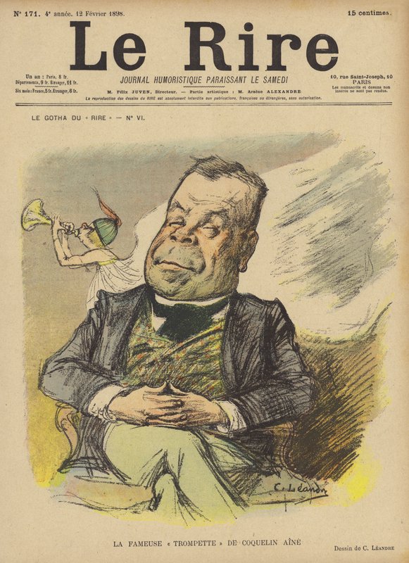 Illustration til Le Rire af Charles Leandre