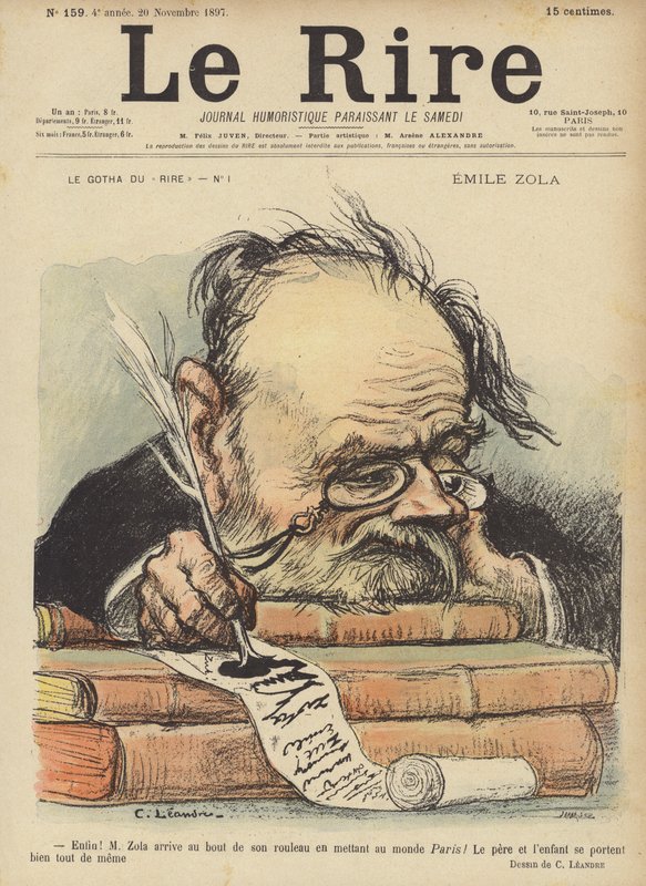 Illustration til Le Rire af Charles Leandre
