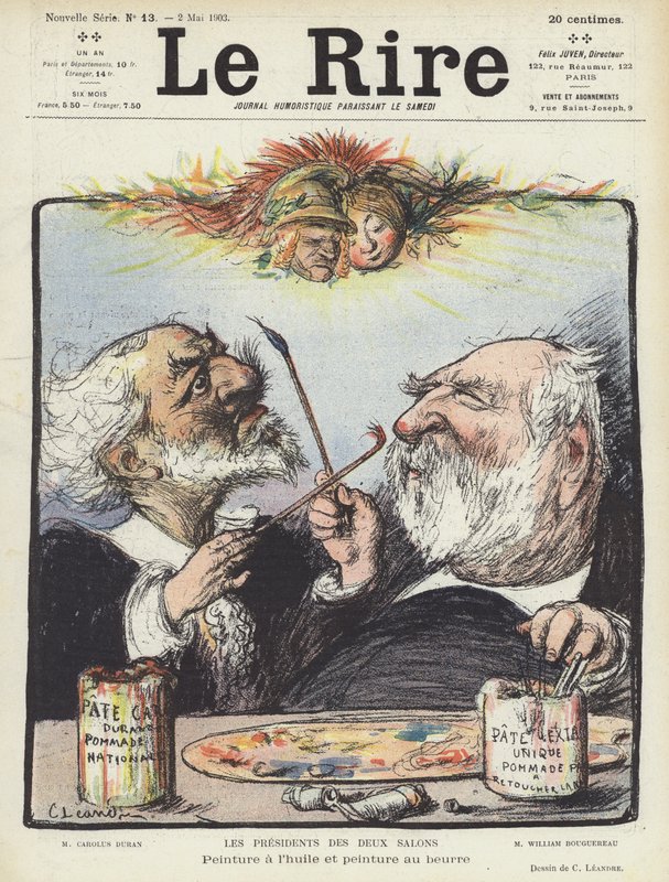 Illustration til Le Rire af Charles Leandre