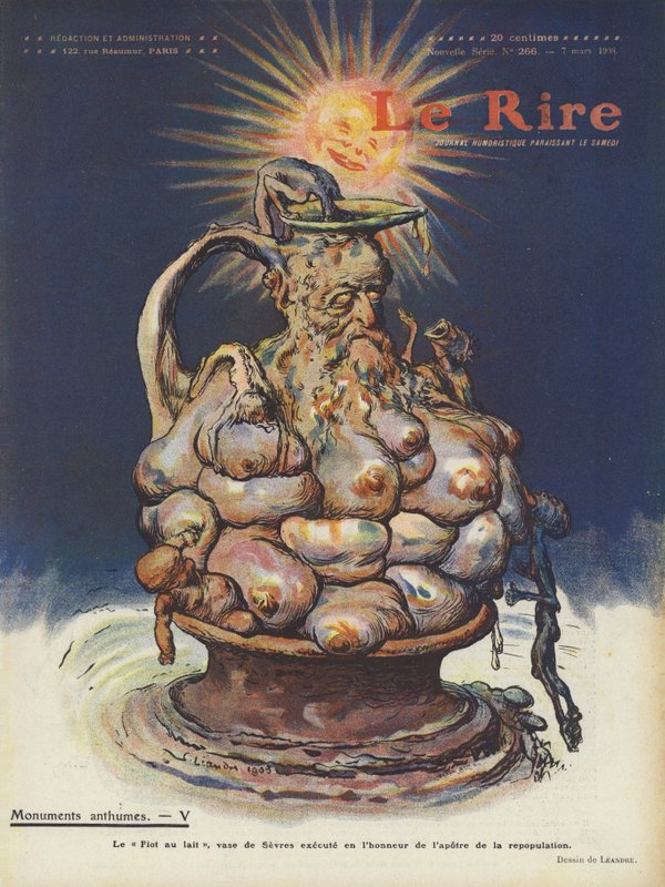 Illustration til Le Rire af Charles Leandre