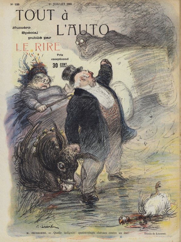 Illustration til Le Rire af Charles Leandre