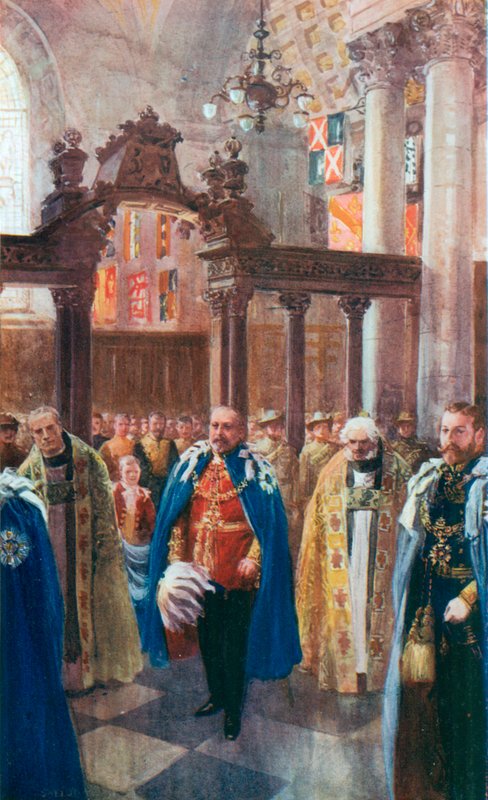 Indvielse af kapellet St. Michael og St. George i St. Paul