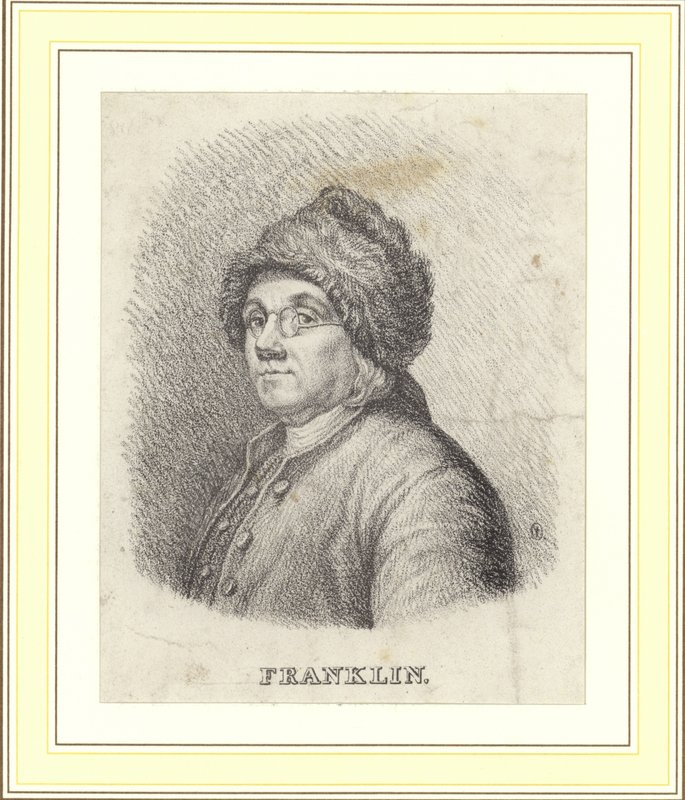 Benjamin Franklin af Charles Nicolas II Cochin