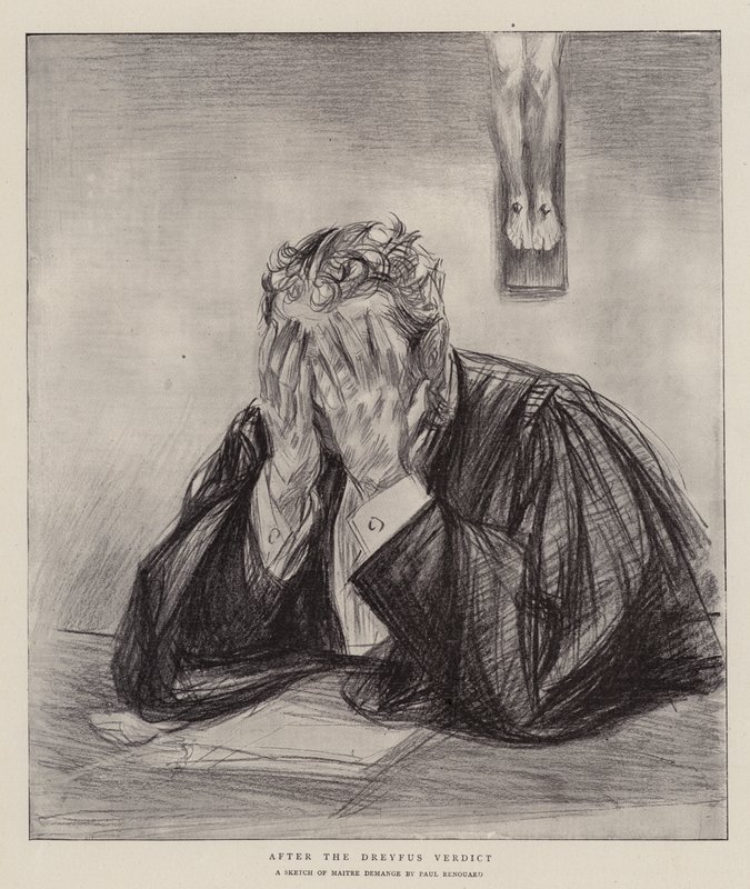Efter Dreyfus-dommen af Charles Paul Renouard