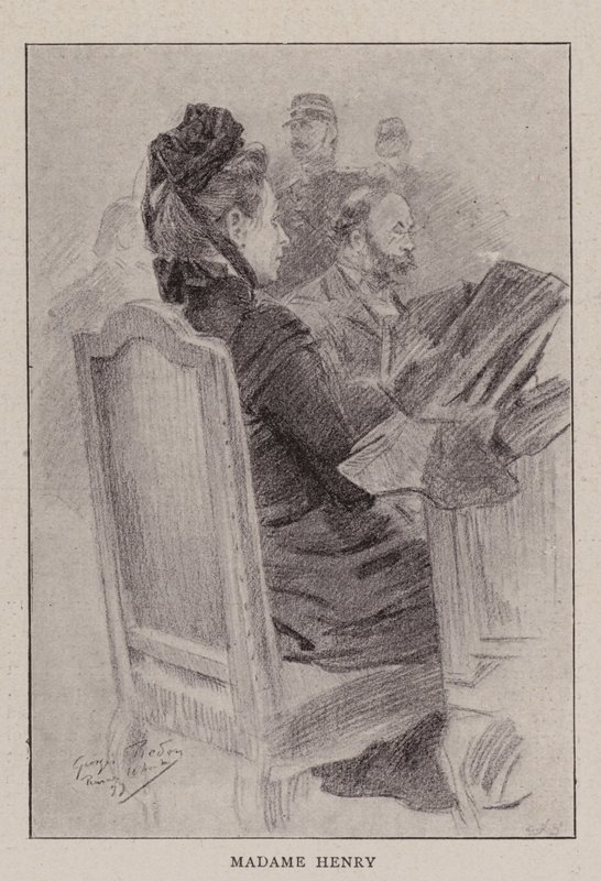 Madame Henry af Charles Paul Renouard