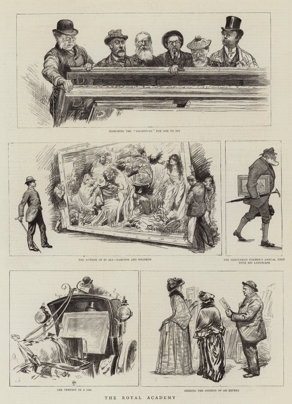 Det Kongelige Akademi af Charles Paul Renouard
