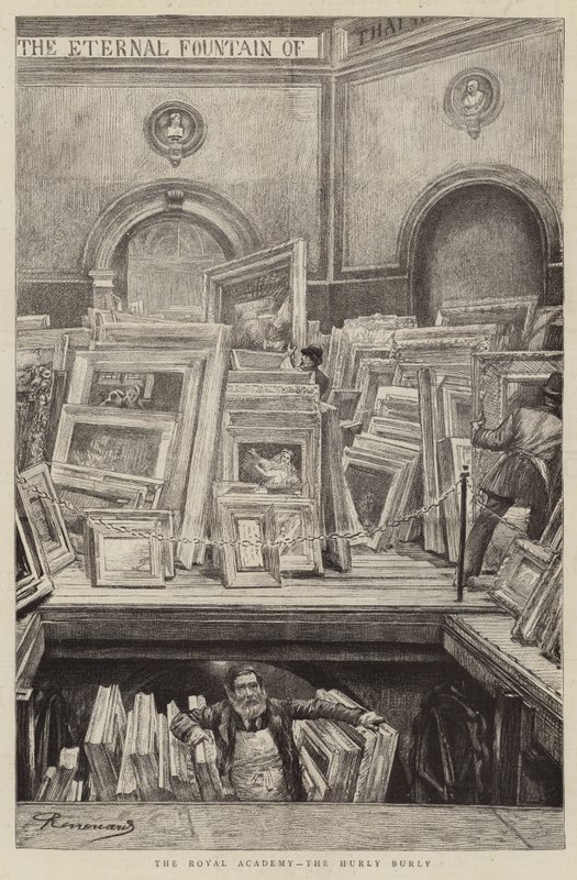Det kongelige akademi, det hurtige og hurtige af Charles Paul Renouard