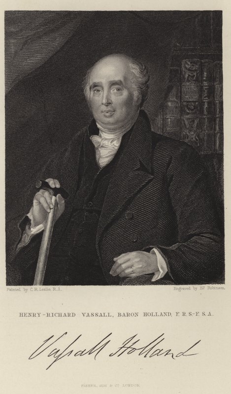 Henry Richard Fox af Charles Robert Leslie