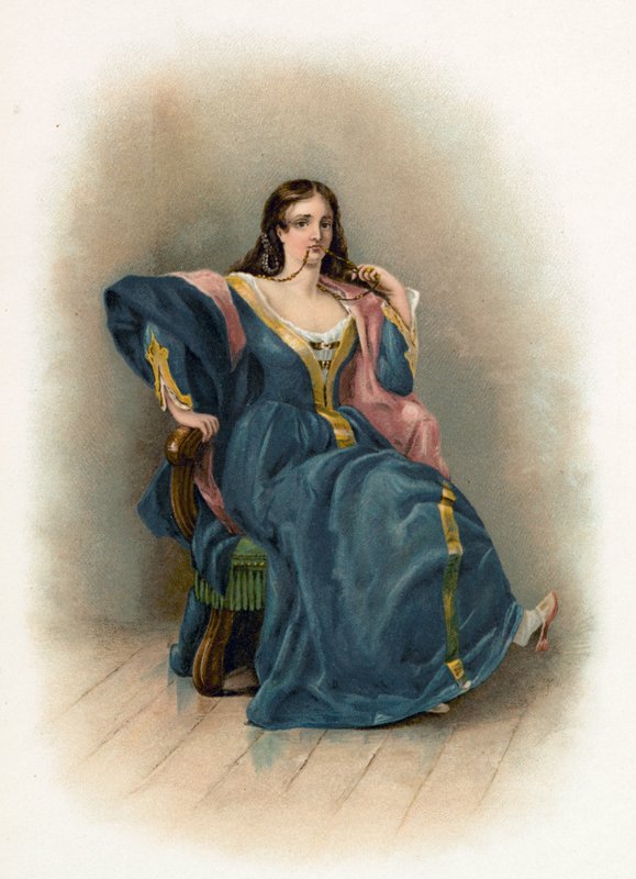 Katharina fra The Taming of the Shrew af Charles Robert Leslie