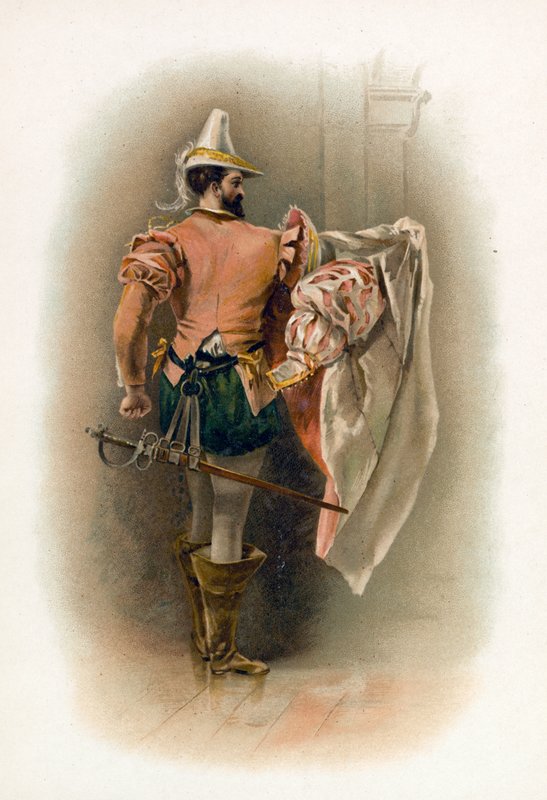 Petruchio fra Shrew Taming af Charles Robert Leslie