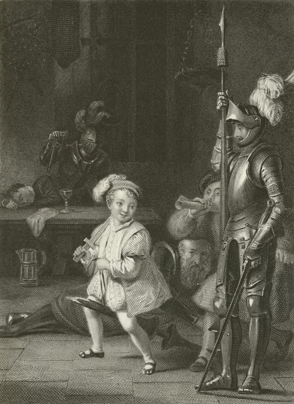 Slotssalen af Charles Robert Leslie