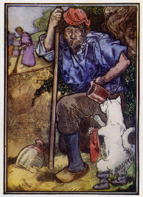 Master Cat (farve litho) af Charles Robinson