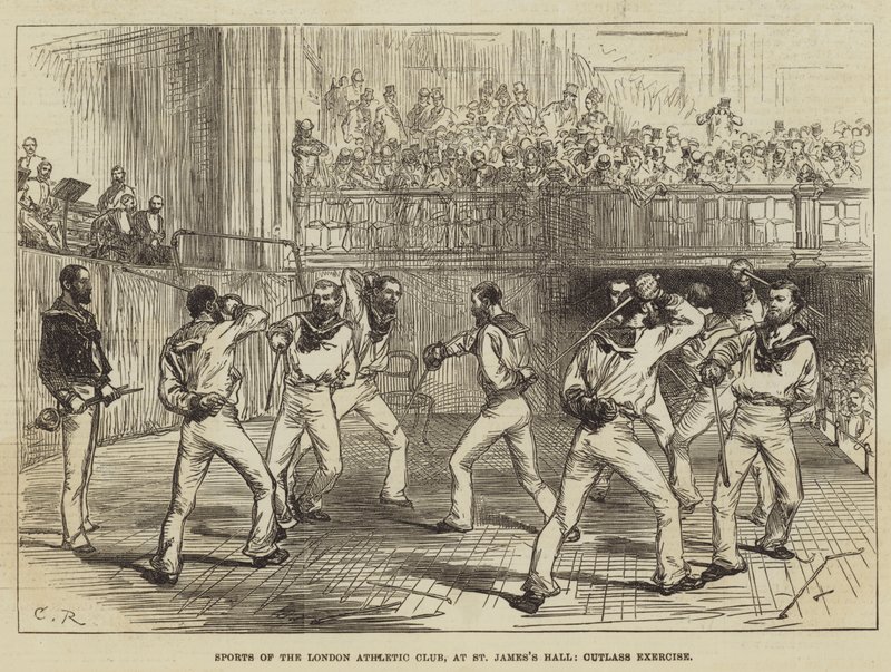 Sports of the London Athletic Club, i St James