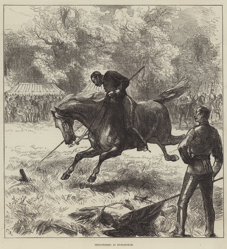 Telt-Pegging ved Hurlingham af Sir John Charles Robinson