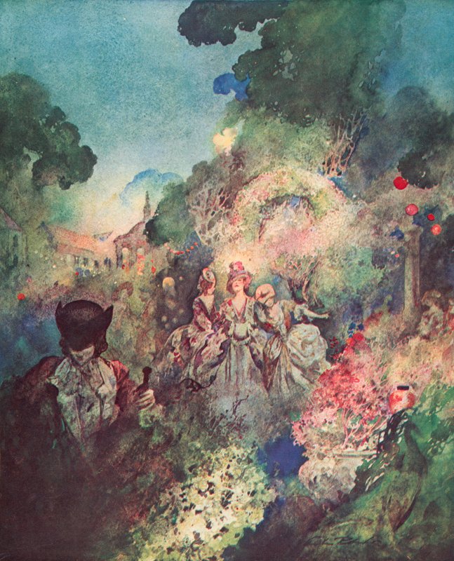 The Chase, Bagnigge Wells af Charles Robinson