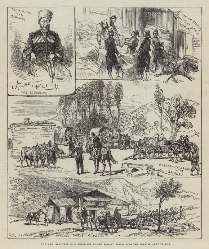 Krigen, skitser fra Erzeroum af Sir John Charles Robinson