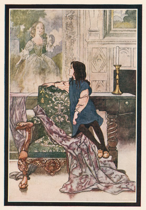 Der var en stiv, almindelig lille pige, der ligner hende selv af Charles Robinson