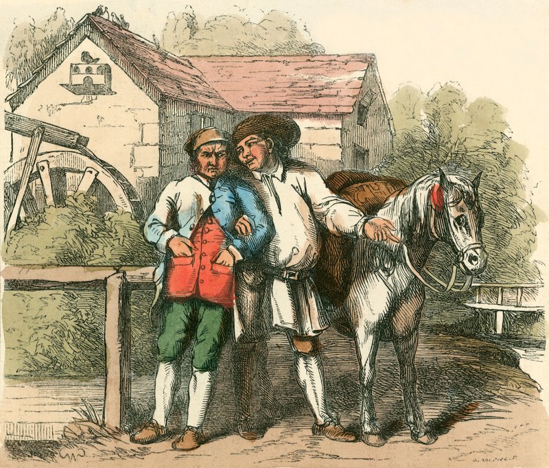 Glad roser ponyen af Charles West Cope