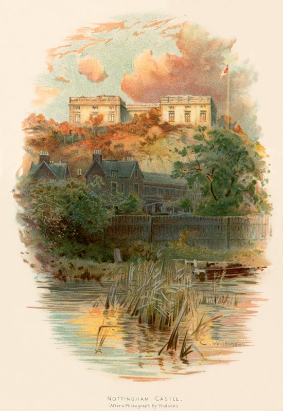 Nottingham castle af Charles Wilkinson