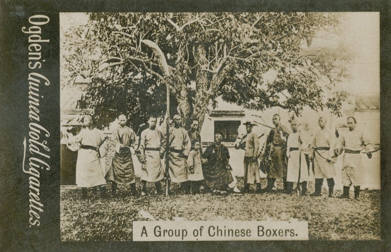 En gruppe kinesiske boksere af Chinese Photographer