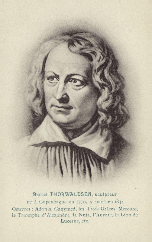 Bertel Thorvaldsen, Danish sculptor af Christoffer Wilhelm Eckersberg