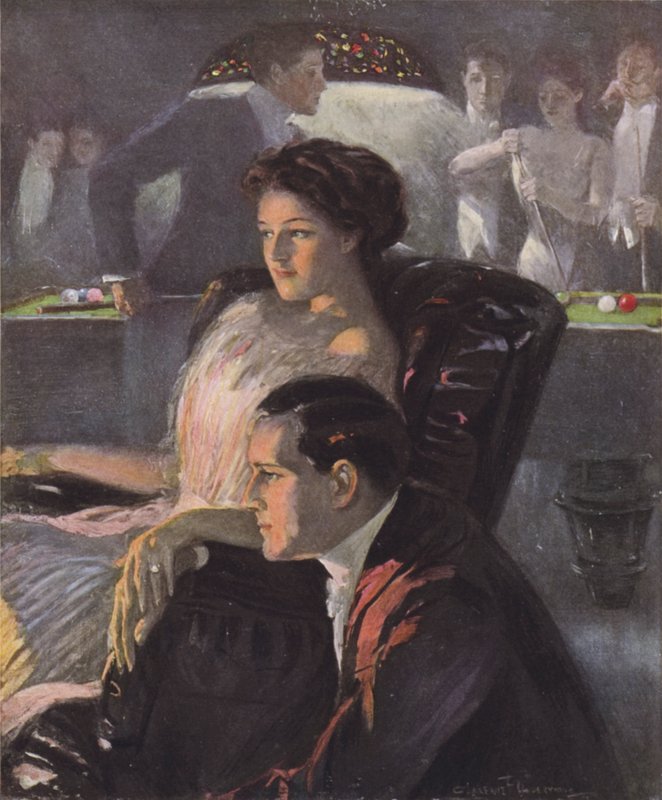 De eneste to til husfesten af Clarence F. Underwood