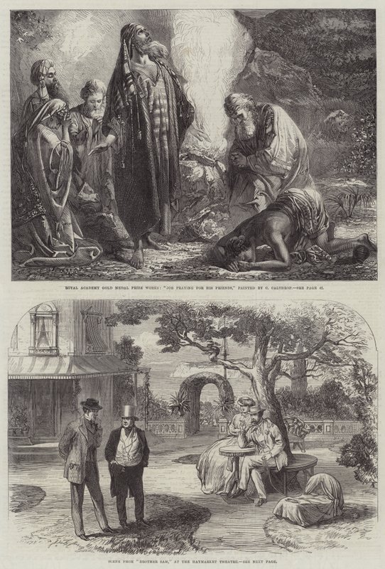 Royal Academy Gold Medal Prize Designs af Claude Andrew Calthrop