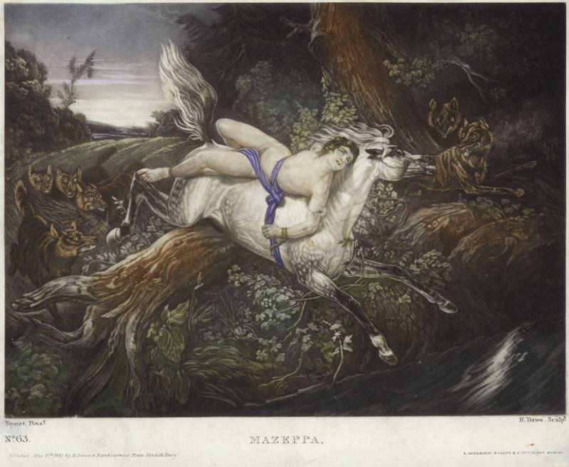 Mazeppa af Claude Joseph Vernet af Claude Joseph Vernet