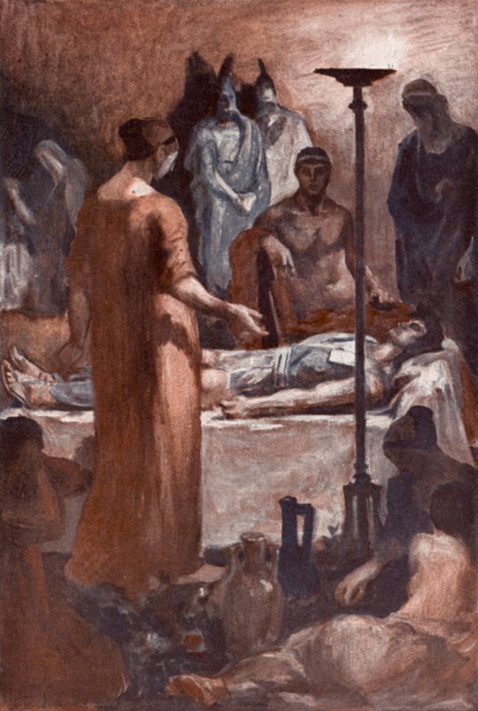 Illustration til Iliaden af Homer af Clement Goutier