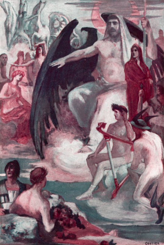 Illustration til Iliaden af Homer af Clement Goutier
