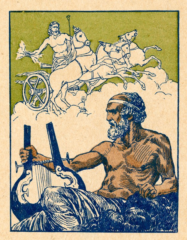 Illustration til Iliaden af Homer af Clement Goutier