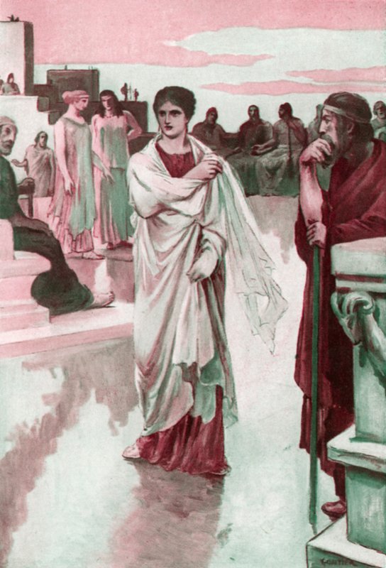 Illustration til Iliaden af Homer af Clement Goutier