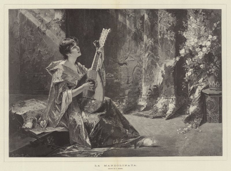 Mandolinataen af Conrad Kiesel