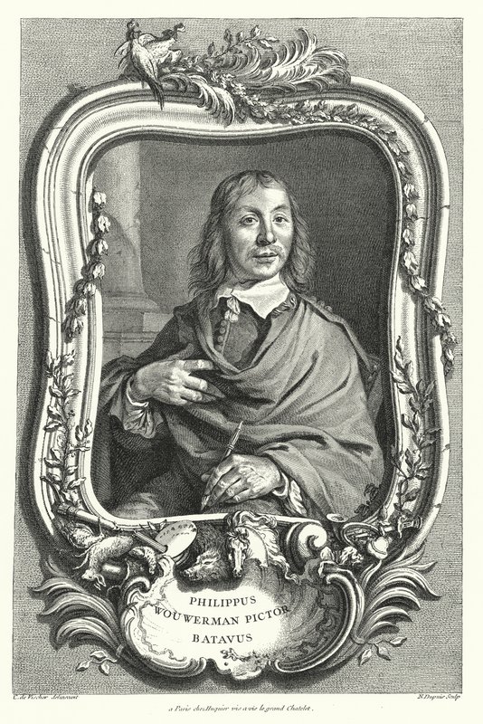 Philips Wouwerman, hollandsk maler af Cornelis after Visscher