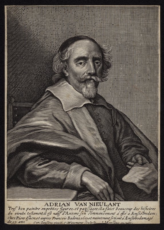 Adriaen van Nieulandt den Yngre af Cornelius Janssen van Ceulen