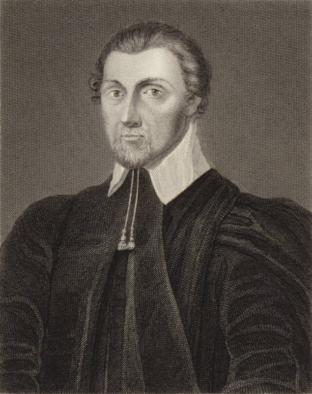 Richart Corbet, biskop af Norwich af Cornelius Janssen van Ceulen