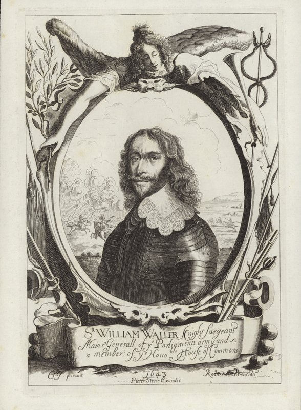 Sir William Waller af Cornelius Janssen van Ceulen