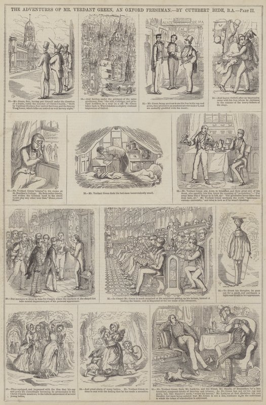 The Adventures of Mr Verdant Green, en Oxford Freshman af Cuthbert Bede