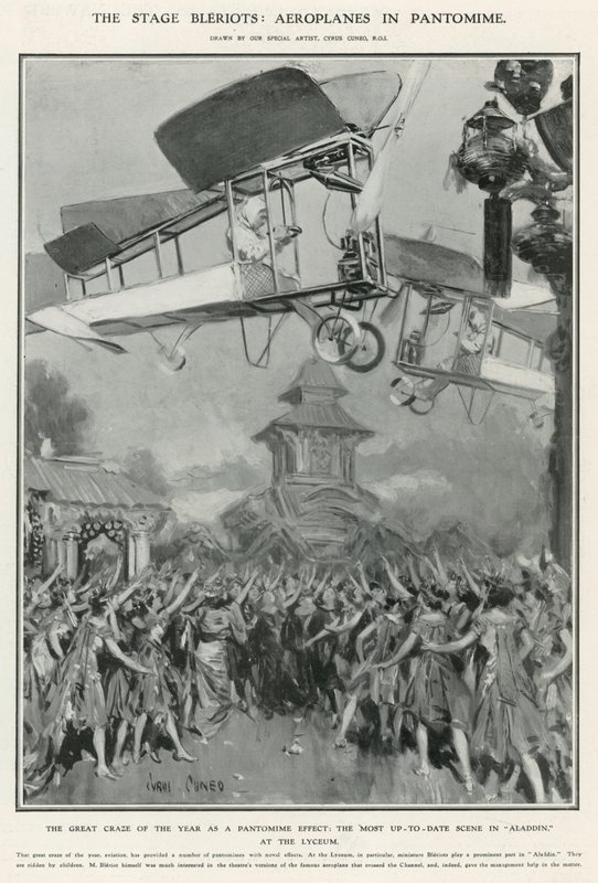 Scenen Bleriots af Cyrus Cuneo