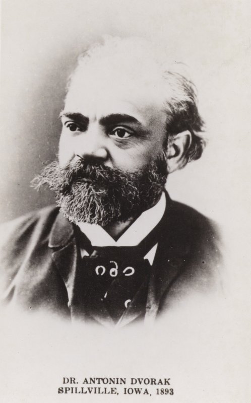 Antonin Dvorak i Spillville, Iowa, 1893 af Czech Photographer